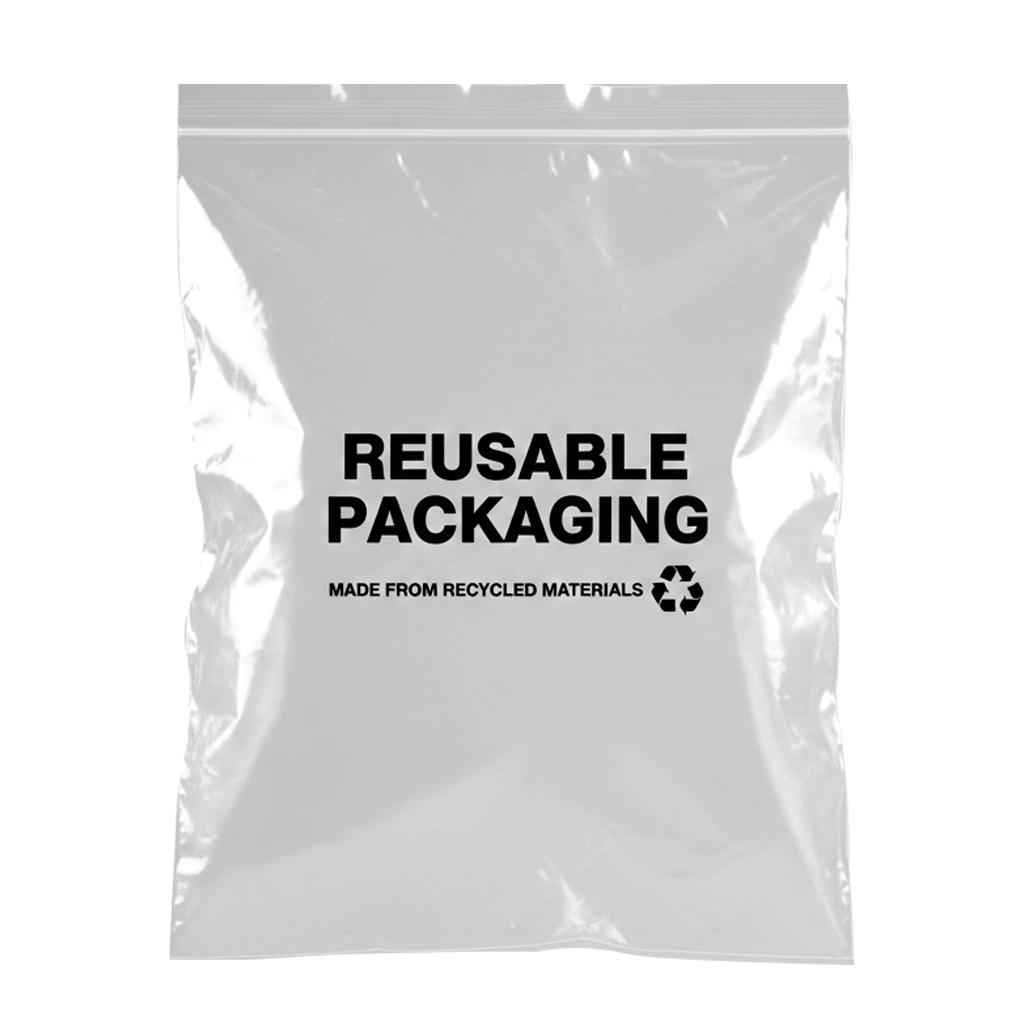 Túi cắt nhiệt- băng dính miệng LDPE (trong suốt) in màu đen