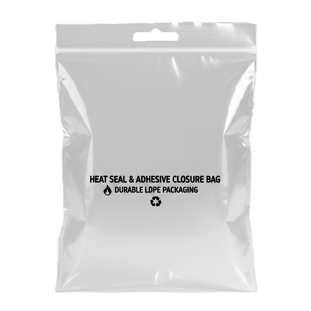 Túi cắt nhiệt- băng dính miệng LDPE (trong suốt)